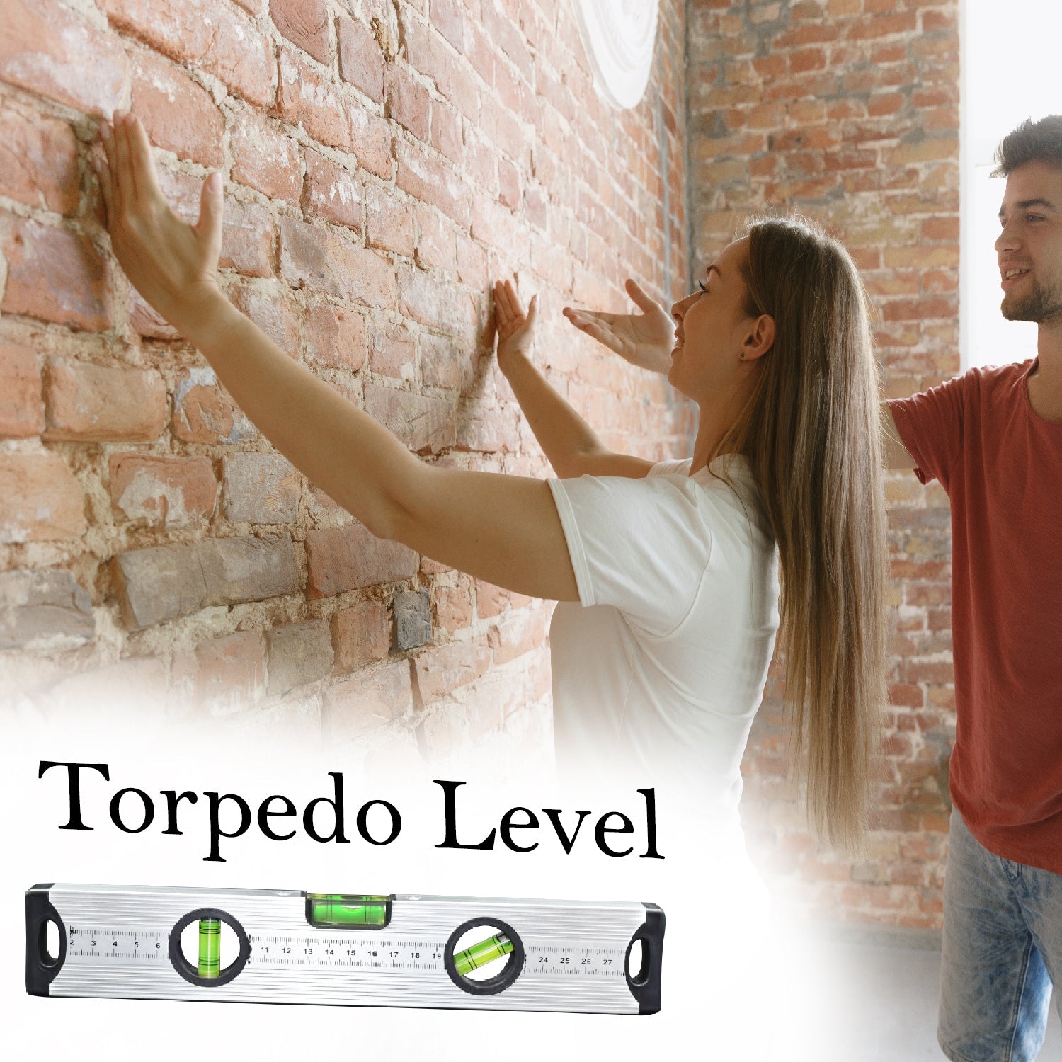 Aluminum 28 cm torpedo level ruler with magnetic. Aluminum 28 cm torpedo level ruler with magnetic.